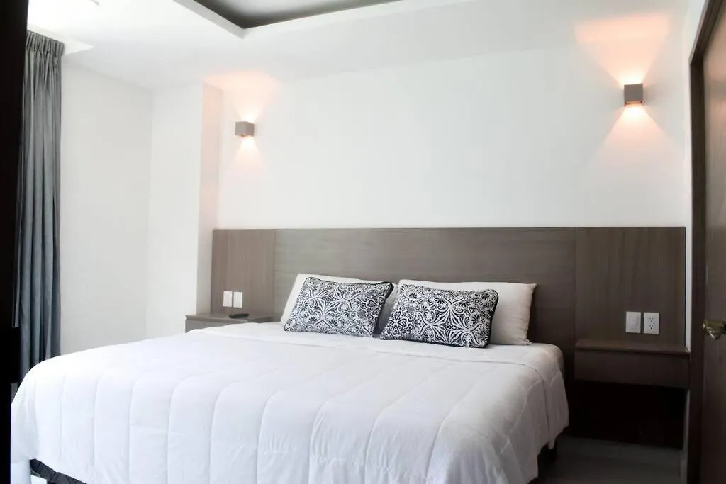 Apartment Estudio A Pie Playa, Increibles Vistas, Alberca, Gym, Jacuzzi, 3502 Cancun