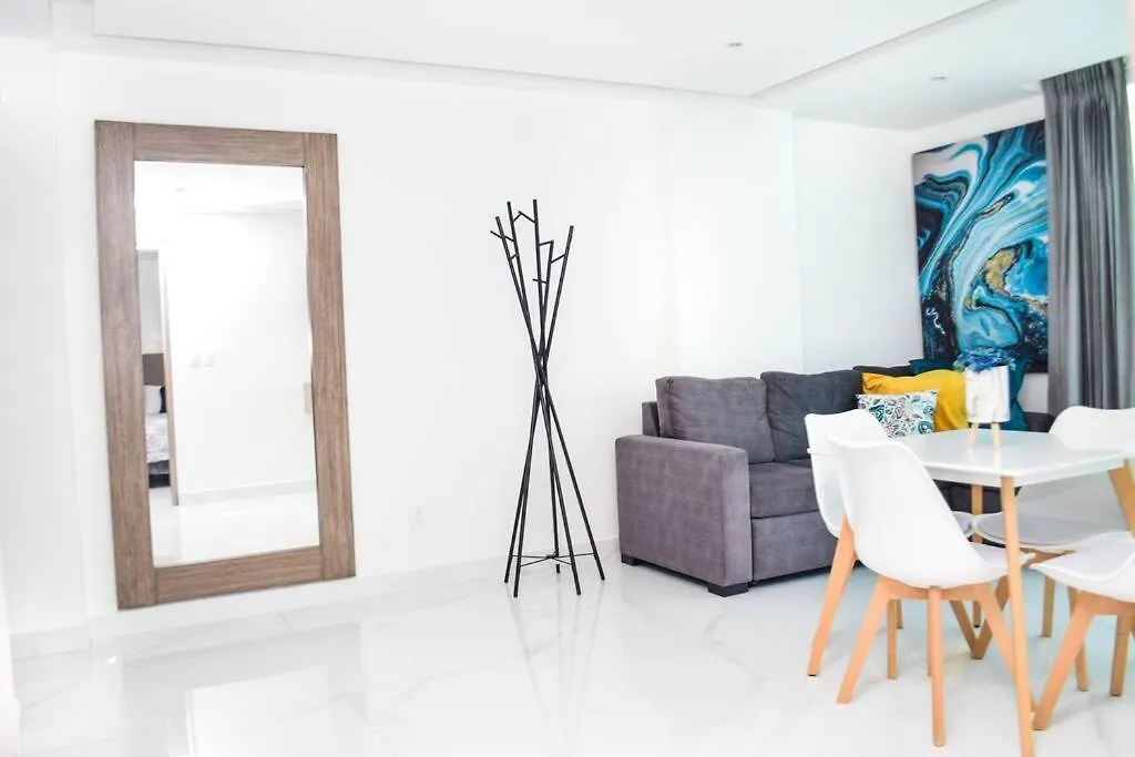 Apartment Estudio A Pie Playa, Increibles Vistas, Alberca, Gym, Jacuzzi, 3502 Cancun