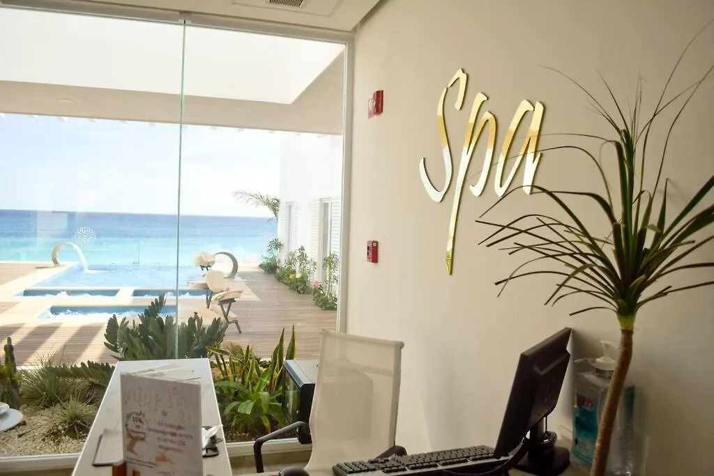Apartment Estudio A Pie Playa, Increibles Vistas, Alberca, Gym, Jacuzzi, 3502 Cancun